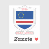 カーボベルデ 2026 ワールドカップ シール (シート)