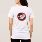 カーボンなし – Tシャツ (裏面)