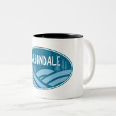 カーボンデールコロラドアウトドア ツートーンマグカップ (正面右)
