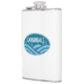 カーボンデールコロラドアウトドア フラスク (左)