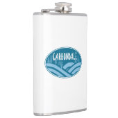 カーボンデールコロラドアウトドア フラスク (右)