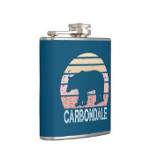カーボンデールコロラドレトロベア フラスク (右)