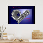 カーボンナノチューブ(プリント) ポスター (キッチン)