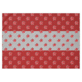 カーボンファイバー上のカナダクロムメープルリーフスタイル テーブルクロス (正面(横))