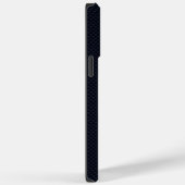 カーボンファイバー印刷の海軍用クロームアンカー Case-Mate iPhoneケース (裏面 / 右)