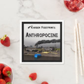 カーボンフットプリント – 人類学 スタンダードカクテルナプキン (インサイチュ)