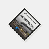 カーボンフットプリント – 人類学 スタンダードカクテルナプキン (角)