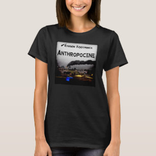 カーボンフットプリント – 人類学 Tシャツ
