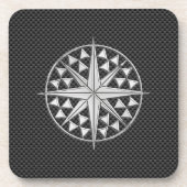 カーボンフ航海のァイバー上のクロムスター コースター (正面)