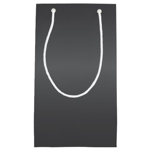 カーボンブラックベル スモールペーパーバッグ (正面)