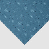 カーボンベルとブルーボウの雪の結晶 薄葉紙 (詳細)