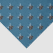 カーボンベルとブルーボウ 薄葉紙 (詳細)