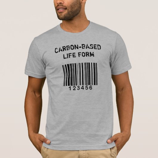 カーボンベースの生命体T Tシャツ (正面)