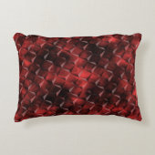 カーボン汚れのある3D階段スタイルマス アクセントクッション (正面)