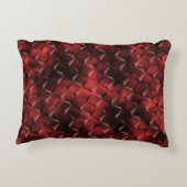 カーボン汚れのある3D階段スタイルマス アクセントクッション (裏面)