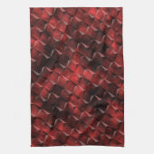 カーボン汚れのある3D階段スタイルマス キッチンタオル (縦)