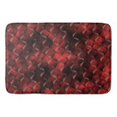 カーボン汚れのある3D階段スタイルマス バスマット (正面)