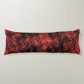 カーボン汚れのある3D階段スタイルマス ボディピロー (正面)