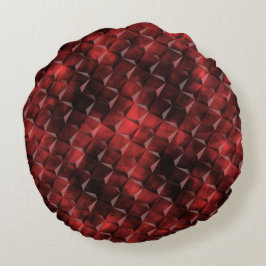 カーボン汚れのある3D階段スタイルマス ラウンドクッション