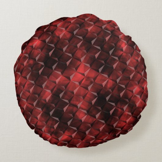 カーボン汚れのある3D階段スタイルマス ラウンドクッション (裏面)