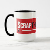 カーボン税のマグを捨てて下さい マグカップ (左)