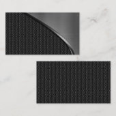 カーボン繊維および金属の名刺 名刺 (正面/裏面)