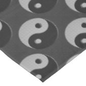 カーボン繊維のプリントのスタイルのはっきりしたな陰陽 テーブルクロス (アングル)