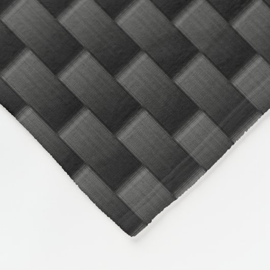 カーボン繊維のプリントの銀製の天秤座の(占星術の)十二宮図の記号 フリースブランケット (角)