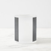 カーボン繊維の一見 フロストグラスマグカップ (中央)