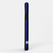 カーボン繊維の効果のギリシャの旗 Case-Mate iPhoneケース (裏面/右)