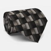 カーボン繊維の質 ネクタイ (ロール)