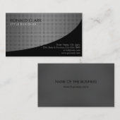 カーボン繊維の金属の黒のプロフェッショナル 名刺 (正面/裏面)