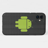 カーボン繊維のiPhone 5の場合(iPhoneのアンドロイド) Case-Mate iPhoneケース (裏面(横))