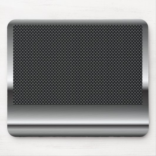 カーボン繊維のmousepad マウスパッド (正面)