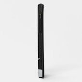 カーボン繊維を持つ金属遠ぼえのオオカミ Case-Mate iPhoneケース (裏面/左)