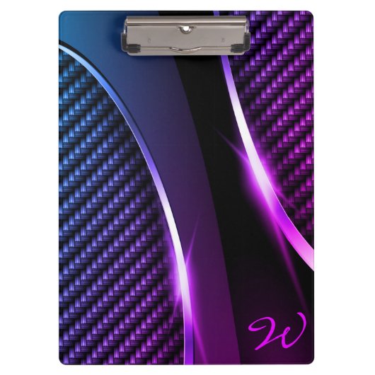 カーボン繊維3色の選択クリップボード クリップボード (正面)