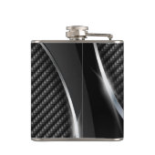カーボン繊維3Aの包まれたなフラスコ フラスク (裏面)