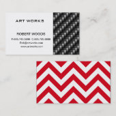 カーボン繊維 名刺 (正面/裏面)