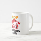 カーボン雌豚 コーヒーマグカップ (正面右)