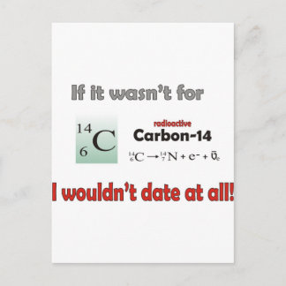 カーボン14年代測定 ポストカード