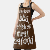 カーボン、bbq、シーフード、カーネ、チキン、シーフード肉 エプロン (インサイチュ)
