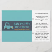 カーボーイの誕生日キャンディバーラッパの好意 (正面)