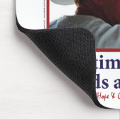 カーボーイ・ハットのジョージWブッシュ マウスパッド (コーナー)