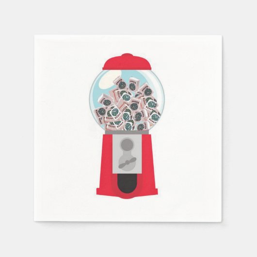 カーボール機ナプキン スタンダードカクテルナプキン (正面)