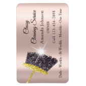 カーマグネット清掃サービスメイドハウス保ズ マグネット (縦)