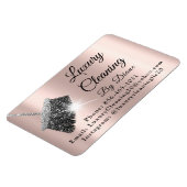 カーマグネット清掃サービスメイドハウス保ズ マグネット (左側)