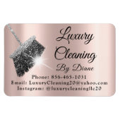 カーマグネット清掃サービスメイドハウス保ズ マグネット (横)