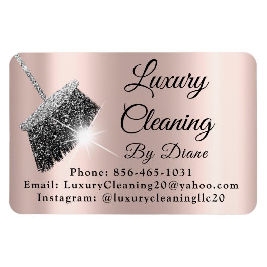 カーマグネット清掃サービスメイドハウス保ズ マグネット (横)