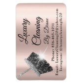 カーマグネット清掃サービスメイドハウス保ズ マグネット (縦)