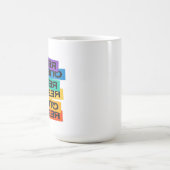 カーマグネット。LGBT+プライド。同性愛者 コーヒーマグカップ (中央)